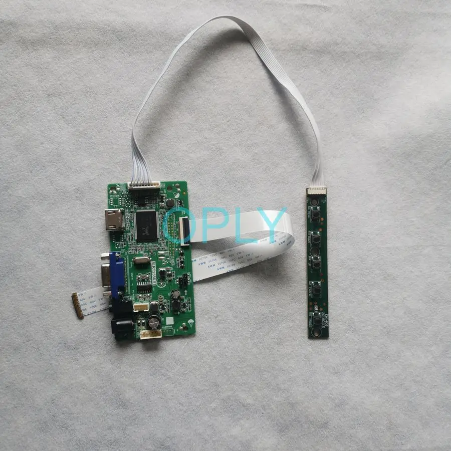 For HB140FH1 NE140FHM NV140FHM NT140FHM Matrix Controller Drive Board Kit 1920*1080 Laptop Display 1920x1080 30 Pin EDP VGA+HDMI