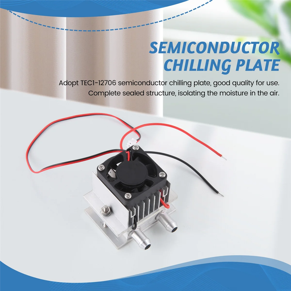 TEC1-12706 Thermoelectric Peltier Module Water Cooling System 60W Small-Scale DIY Kit