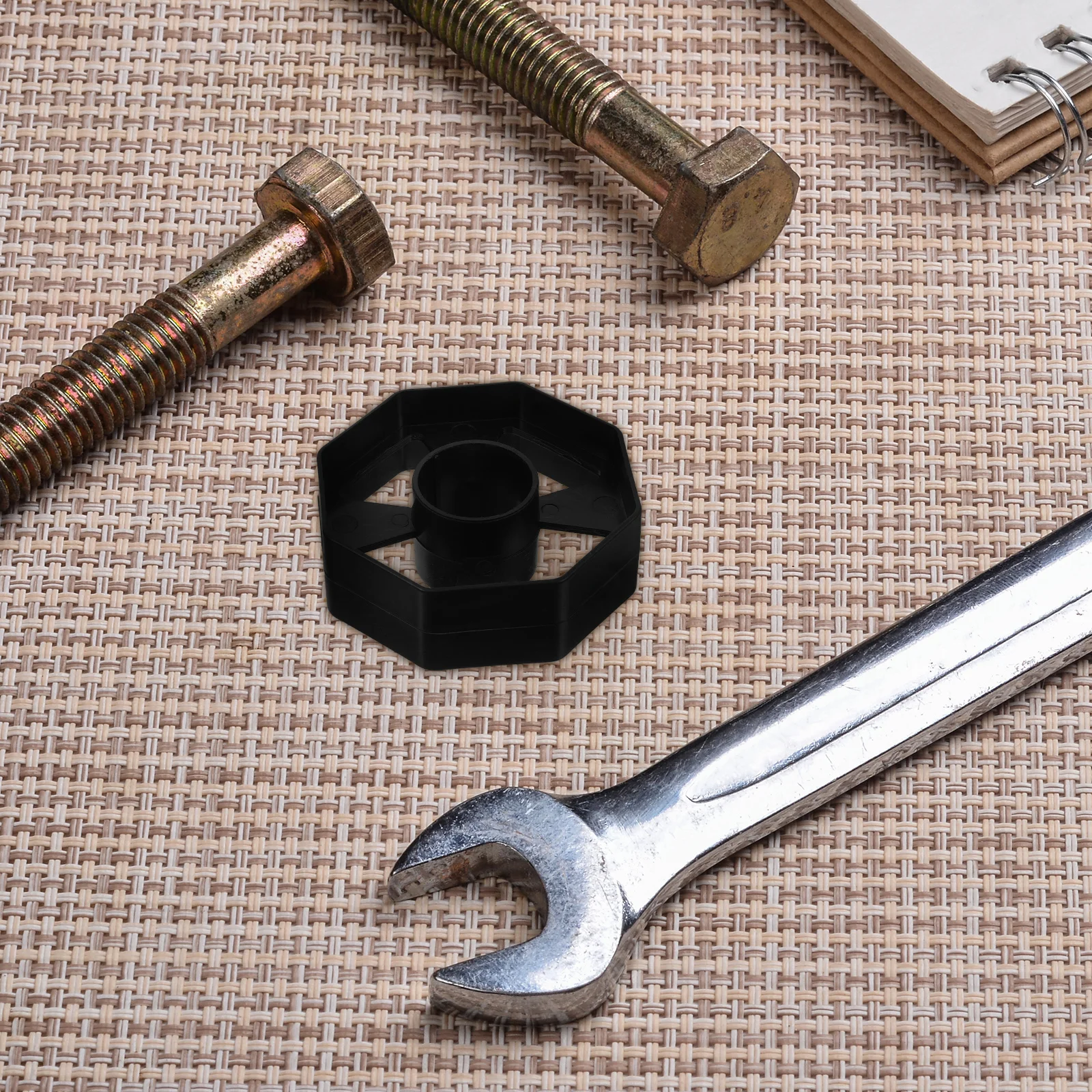 

3Sets Desktop Tape Holder Rolling Smooth Wheel Replacement Parts for Adhesive Tape Dispenser Movable Roller Core