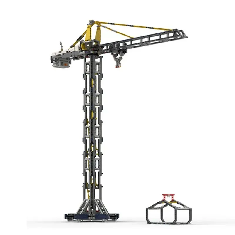 

Building Block MOC-25729 Tower Crane Model Toy Assembly 1465PCS Adult and Children Puzzle Education Toy Birthday Christmas Gift