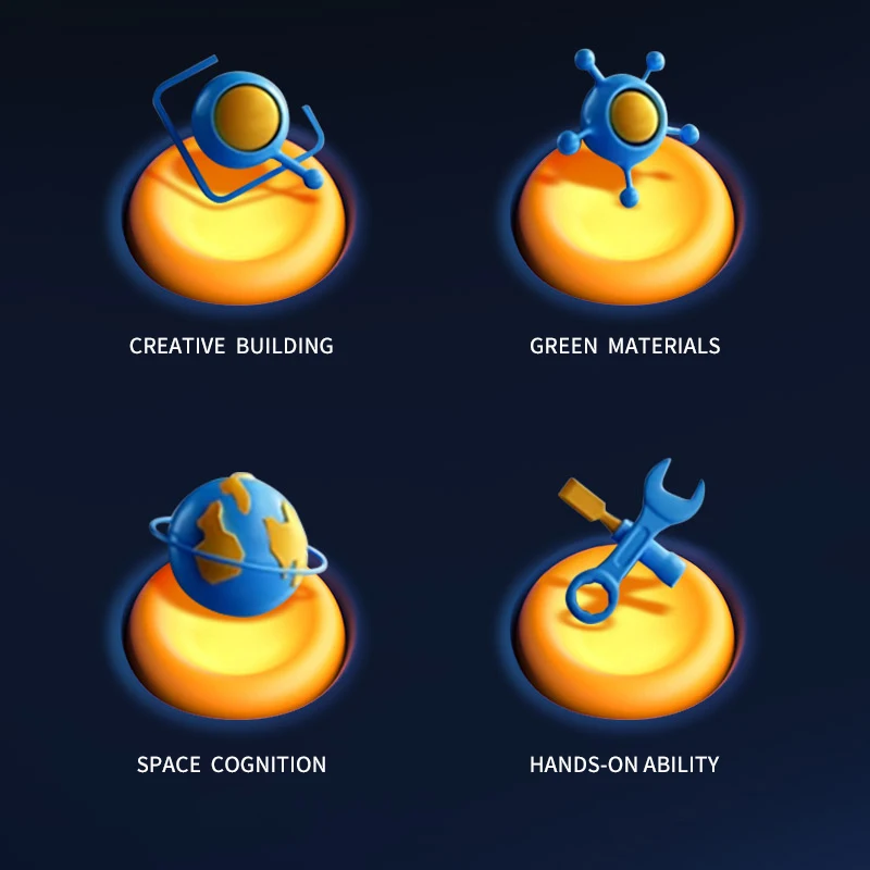 طائرات سلسلة الفضاء، مجموعة مكعبات بناء الفضاء، رائد الفضاء، مجموعة ألعاب الأطفال، هدية