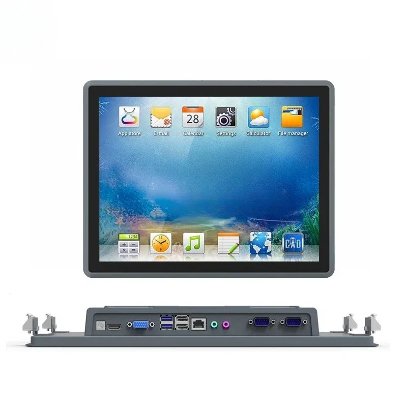 15 Inch Android IP65 Waterproof Industrial Computer Touch Screen Panel PC RK3288/RK3399/RK3566/RK3568 Fanless In Stock