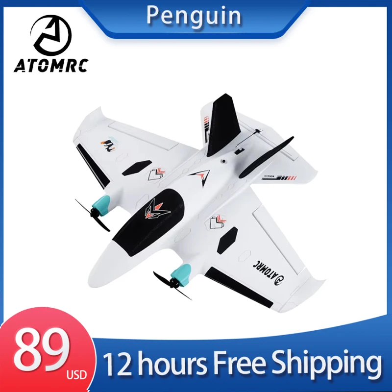 ATOMRC Penguin Fixed Wing Twin Motor Mid-range Flying  Aircraft gravity mark Outdoor Toy professional RC plane FPV Drone