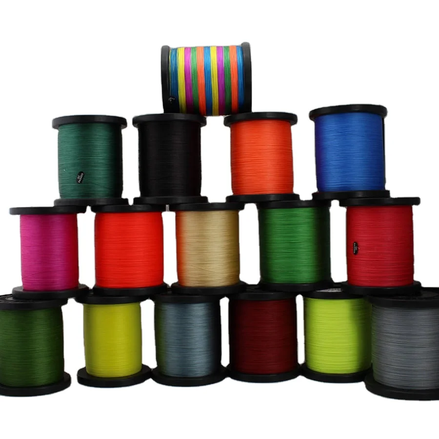 

1000m 8 Strand PE Braided Floating Line 10-80LB Smoother Multifilament Fishing Line for Carp Fishing Tackle