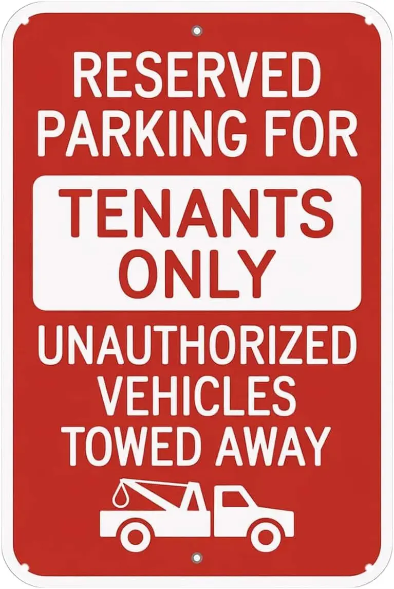 Reserved Reserved Parking Tenants Only Tin Sign Warning Notice Signage Vintage Metal Signs Wall Decor for Kitchen Bar Cafe Bedroom Home P - Aliexpress Deal