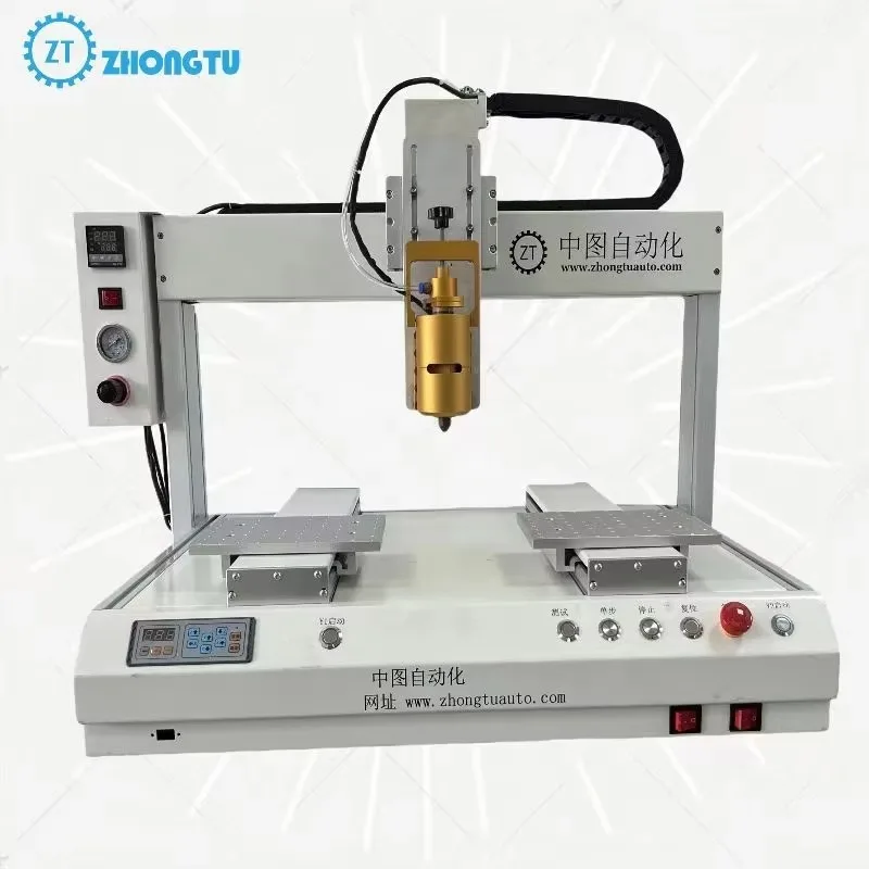 ZT-DJ441-02 الهاتف المحمول إطار شاشة تعمل باللمس إصلاح التلقائي بالكامل عالية الدقة الاستغناء آلة رش الغراء