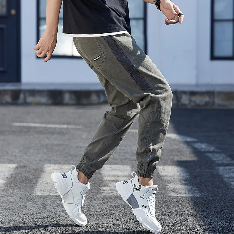 Mode confort unisexe pantalon en jean droit nouveau classique jean moulant décontracté mode printemps automne hommes coupe ajustée pantalon Streetwear