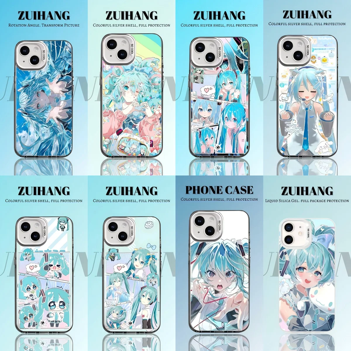 Hot Anime H-Hatsune Mikus Phone Case for Samsung Galaxy S26 S25 S24 S23 S22 Note20 FE Ultra Edge Plus 4G 5G Anti Fall Matte