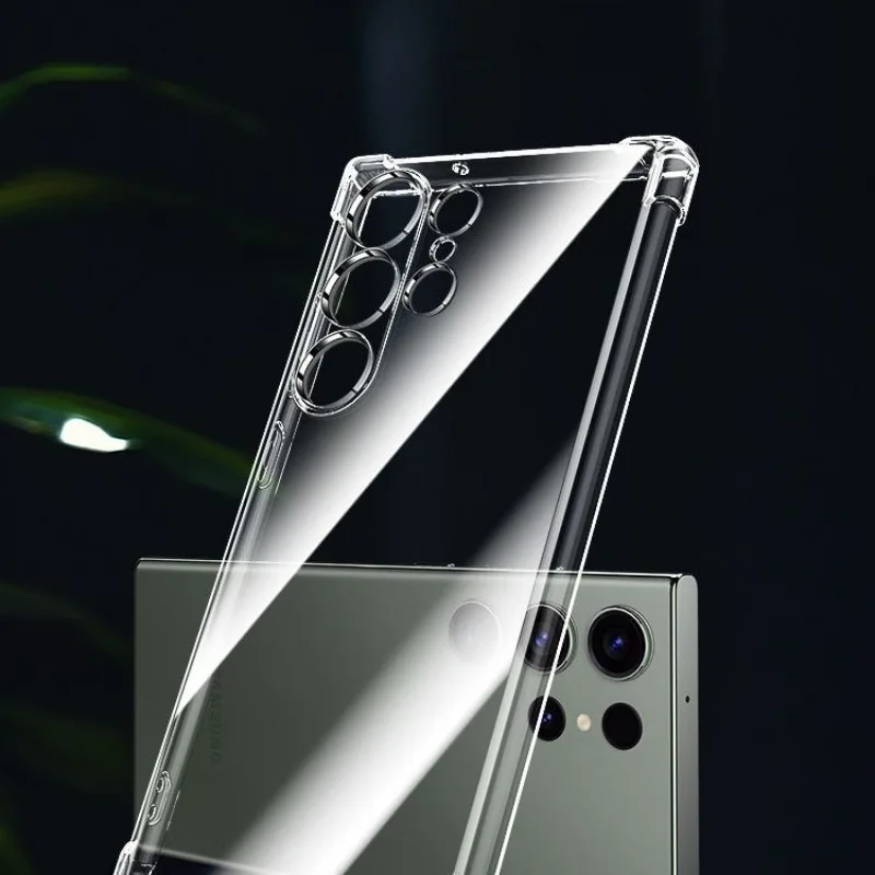 Soft Shockproof Phone Case Back Cover For Samsung S26 Ultra S25 FE S24 Plus S23 S22 S21 S20 A57 A56 A55 A54 A37 A36 A35 A Series