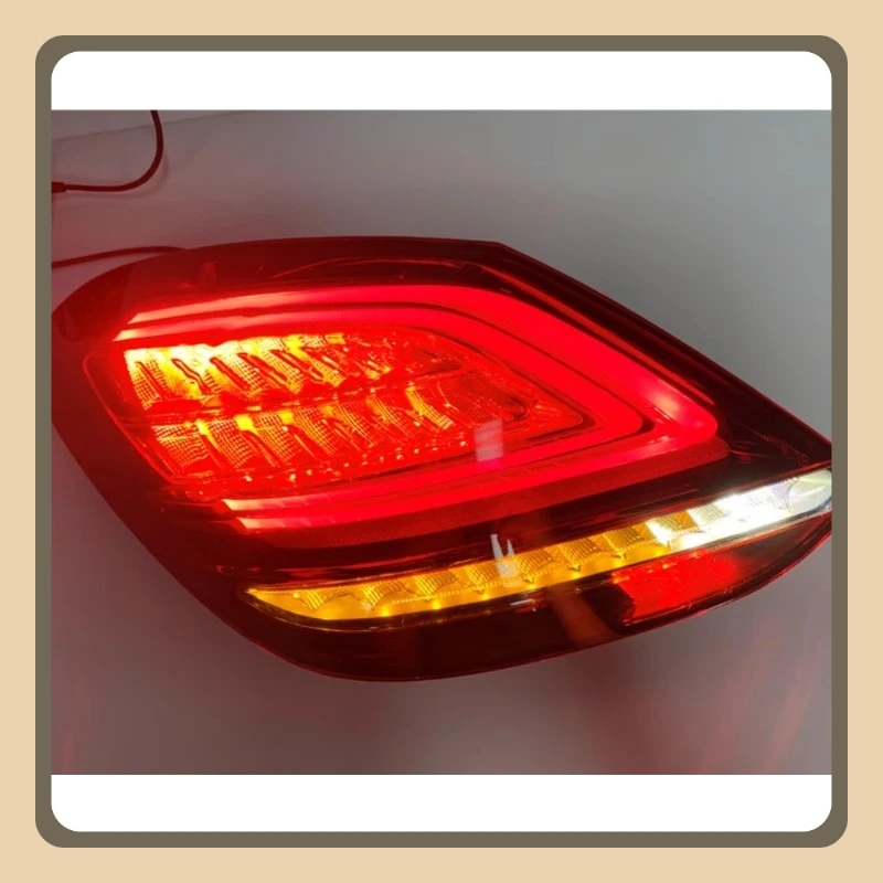 Car Accessories LED Tail Lights For Mercedes-Benz S 450 e L Rear Lamps DRL Plug And Play Flashing steering