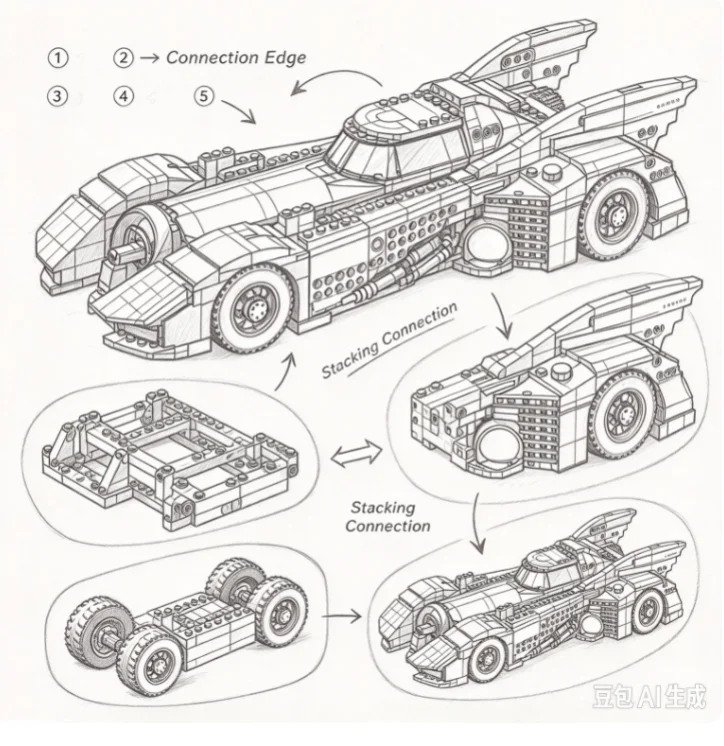 2026 NEW HOT Black Hero City Armored Combat Vehicle Toy Model, Home Decoration, and Creative Birthday Gifts for Adult Friends