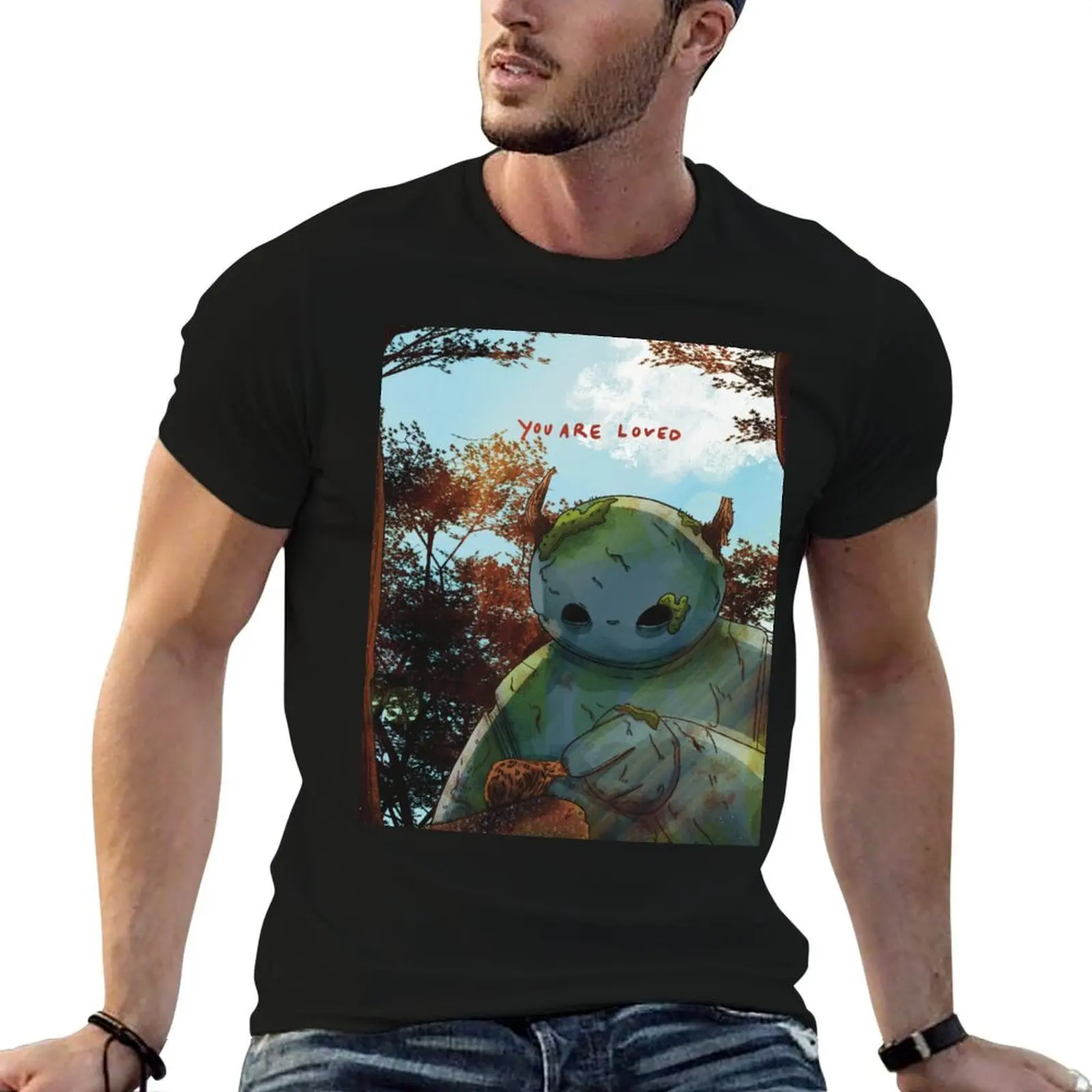 You are Loved (Giant Series) T-Shirt men t shirt cotton 100% t shirts for man cotton soft T-Shirt