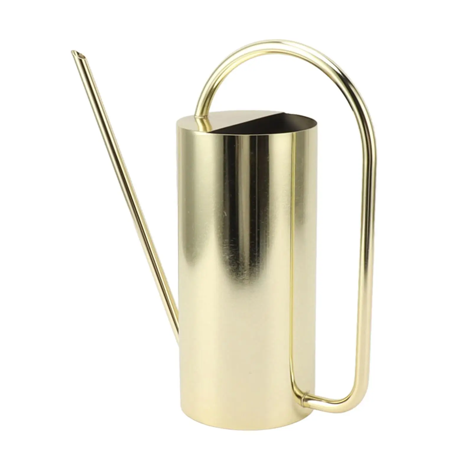 

1500ml Stainless Steel Long Spout Watering Can for Plants - Large Capacity Flower Watering Pot - Garden Supplies