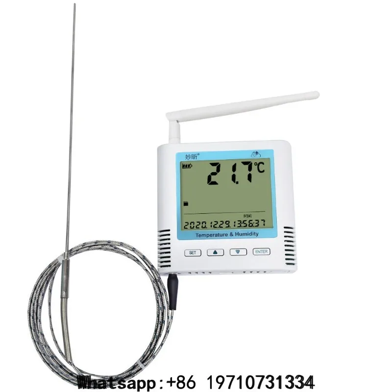 0-1000 ℃ Industrial 4G Wireless Temperature Recorder with K Type Thermocouple Sensor