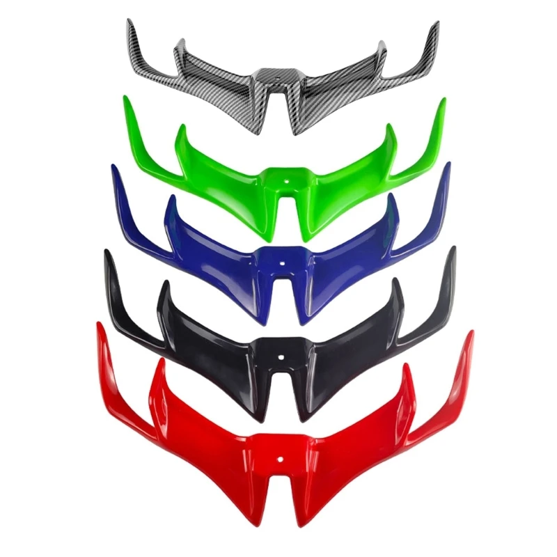 Motorcycle Winglets,ABS Aerodynamic Spoiler Wing Side Air Deflectors Motorcycle Fairing Winglets for Most Model