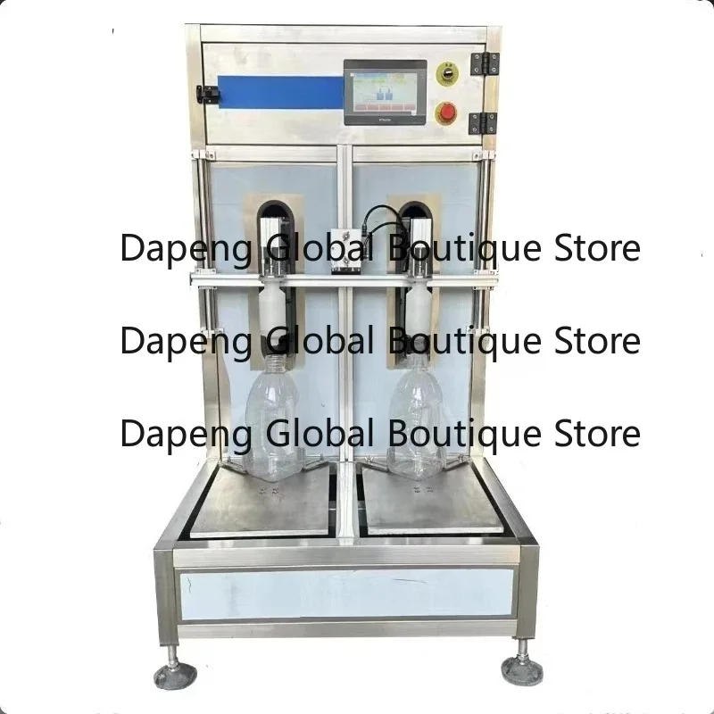 Fertil-izer Daily chemical products Semi-automatic anti-corro-sion filling machine Chemical solvent filling machine