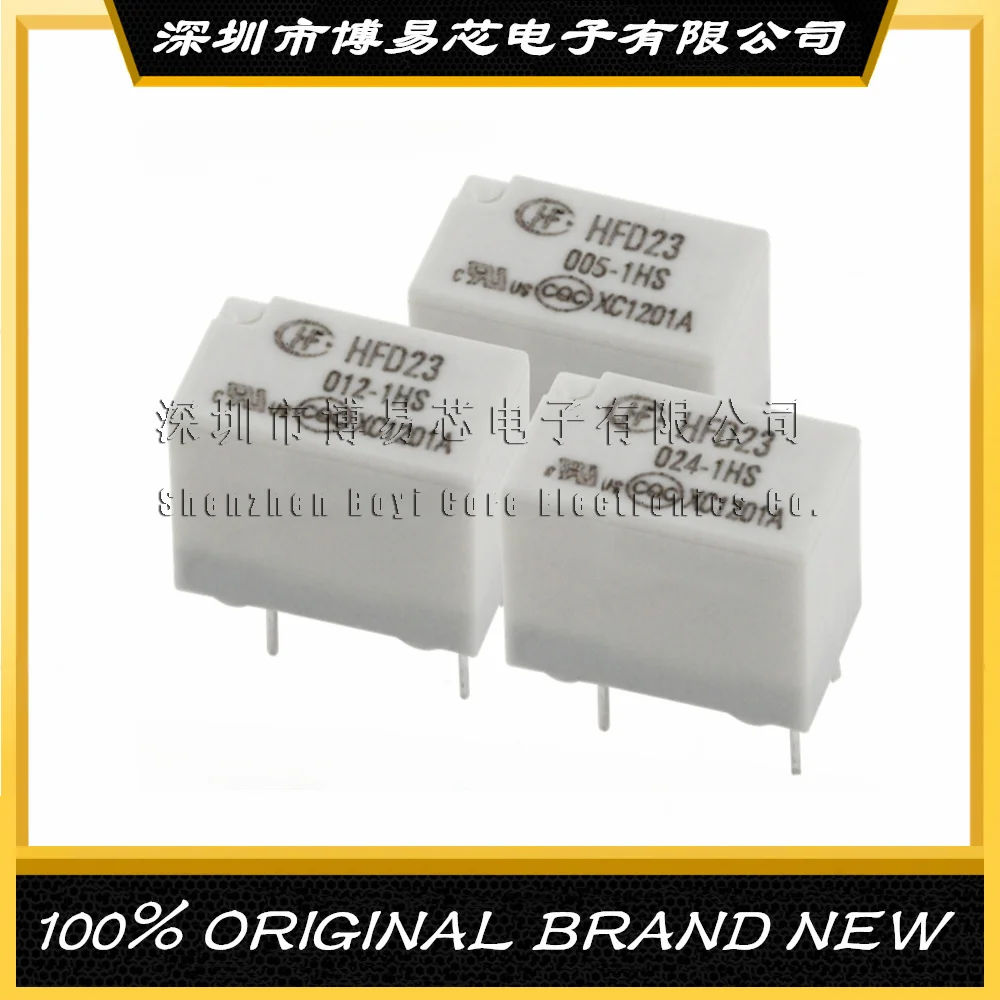 HFD23-005-1HS -012-024 A set of normally open 5 pins 5V 12V 24VDC JRC-