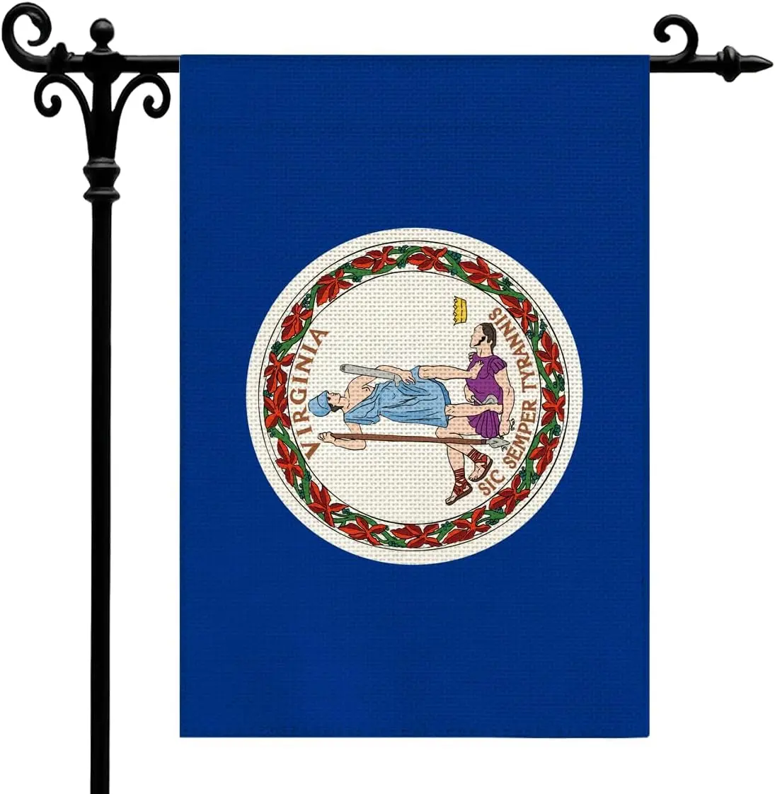 American Virginia State Flag, Virginia Garden Flag for Patriotic Decorations, State Patriotic Flags for Home Garden Decor, A ZZM