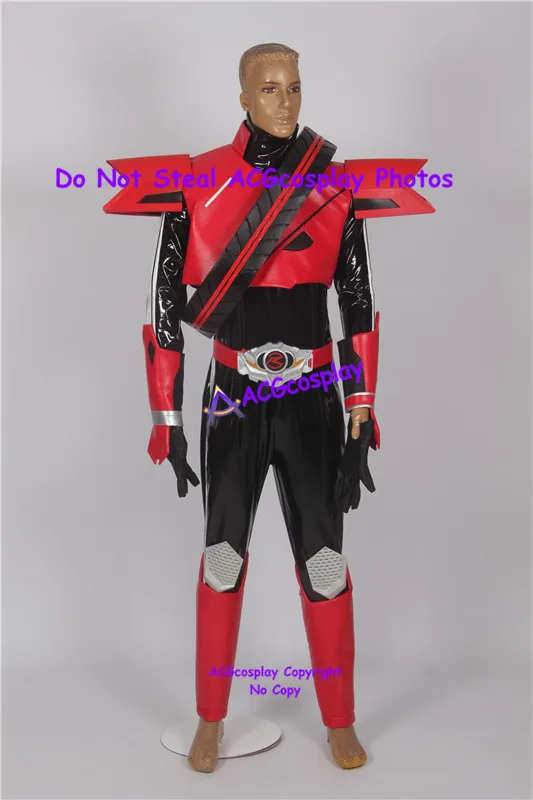 Kamen Rider Drive Cosplay Costume faux leather made acgcosplay include pvc made props