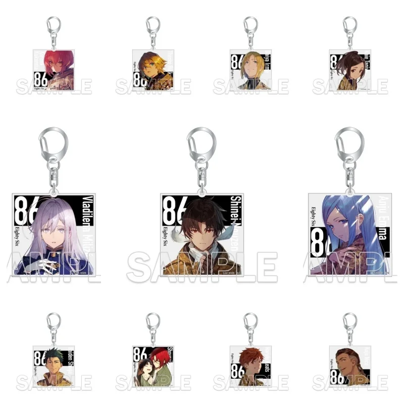 86 восемьдесят шесть милизе Shinei Angie Emma Seo Teriga косплей акриловый кулон брелки анимация периферийная сумка-подвеска