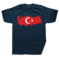 Funny Türkiye Turkish Turkey Flag Graphic T-shirts Men Women's Fashion Casual Tshirt 100% Cotton Loose Oversized T Shirt