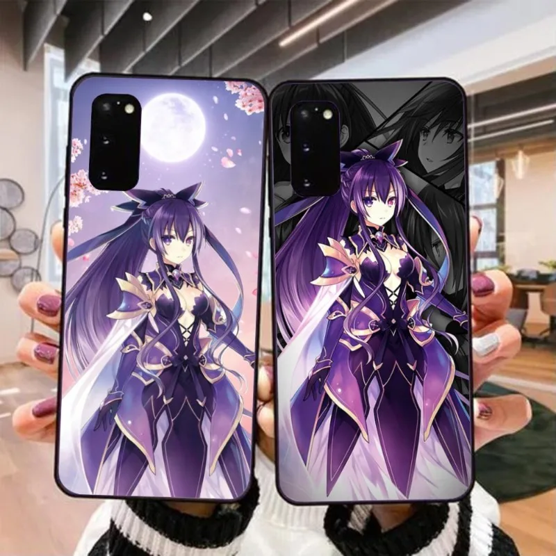 DAL Tohka Yatogami Phone Case for Realme GT 2 9i 8i 7i Pro X50 X2 C35 C21 C20 C11 C3 Black Soft Phone Cover Funda