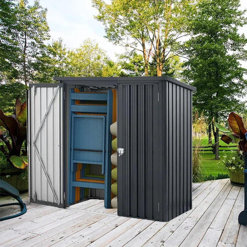 Tool room Outdoor courtyard Outdoor rooftop Assembly villa storage Simple storage room on the roof