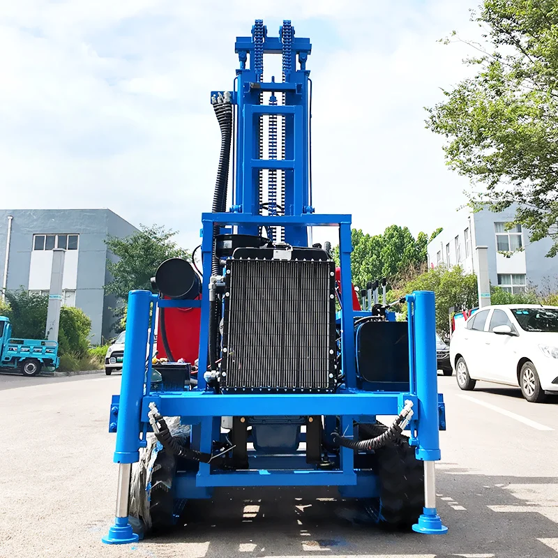 Customized RLD-260 200meter 300m Crawler Hydraulic Diesel Engine Borehole Drill Machine Drilling Rig Well