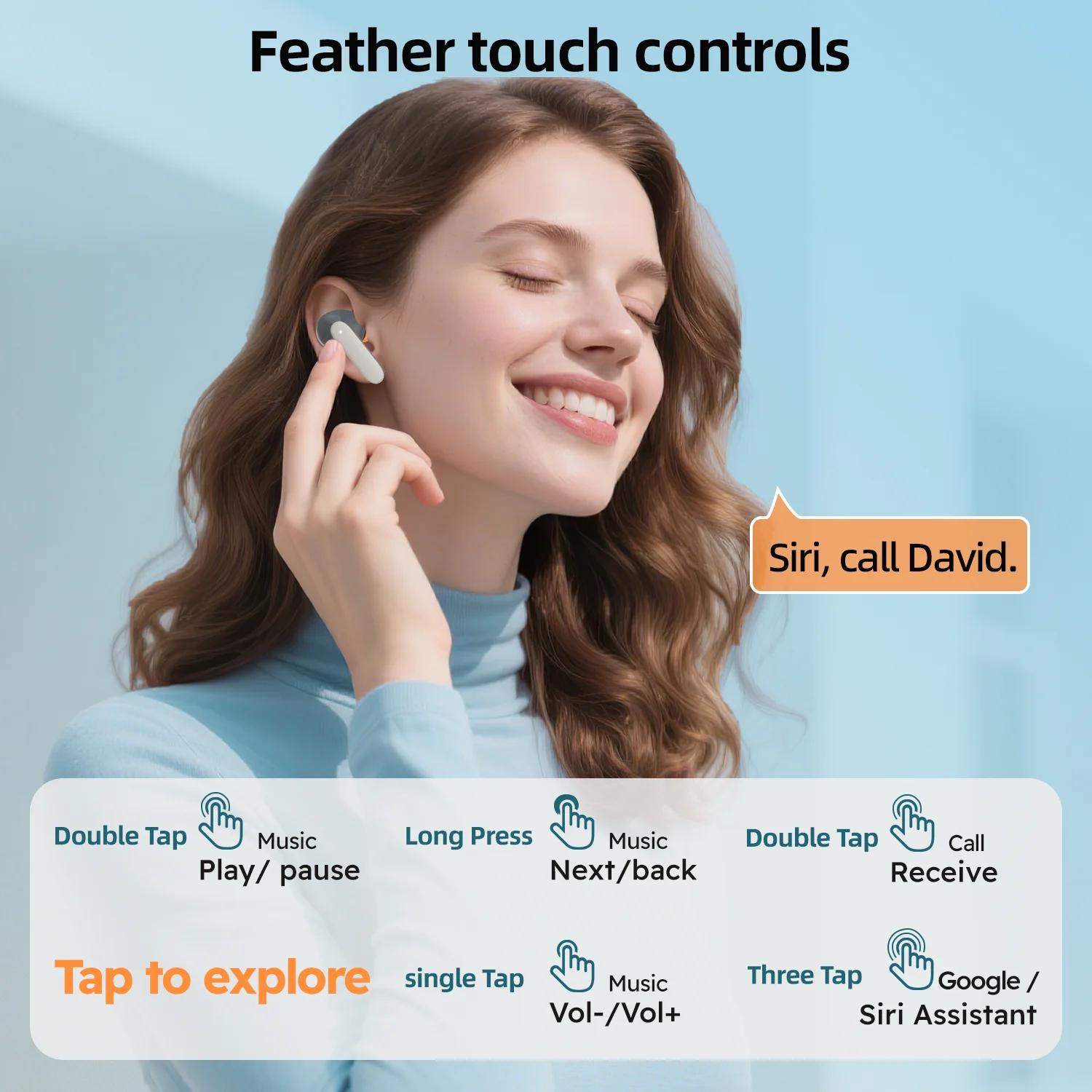 Wireless ANC Bluetooth Ear Buds 6