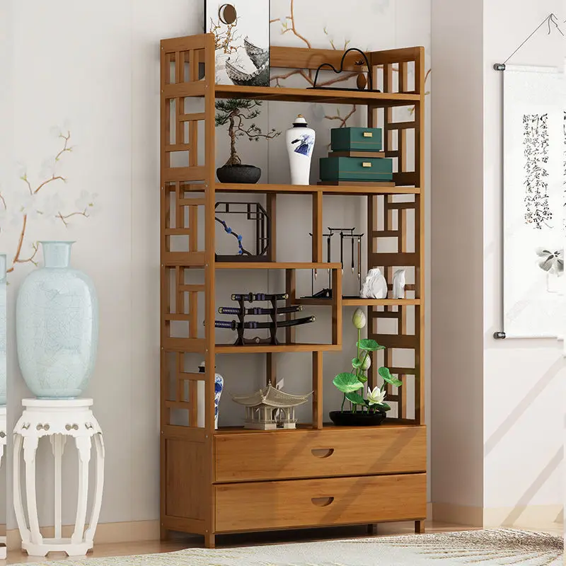 

Bogu rack, solid wood, Chinese style, Duobao pavilion, shelf, display cabinet