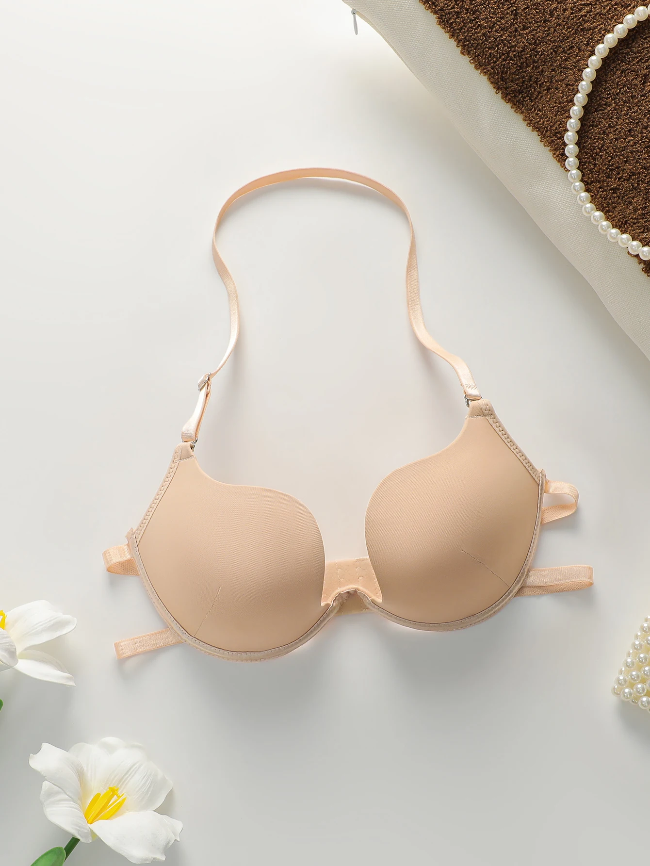 Sexy Dessous Multi-Color Hohlhals hängende Damenunterwäsche 3/4 Cup sammeln Pull-up-BH Party Damenunterwäsche J2943