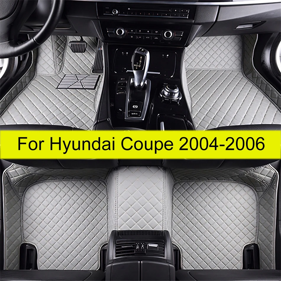

CustomCar floor mats for Hyundai Coupe 2004 2005 2006 auto foot Pads automobile carpet cover