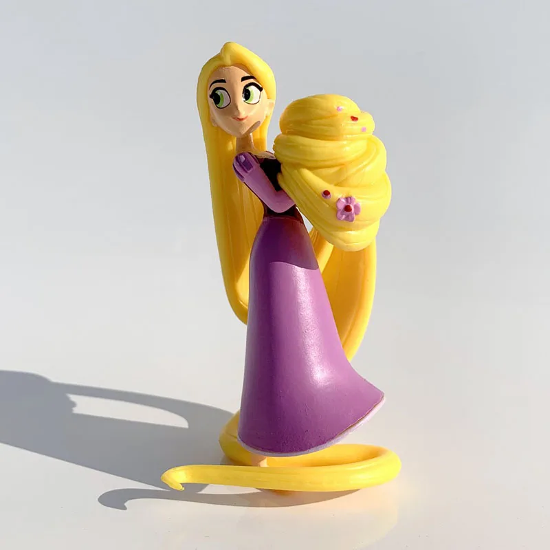 Disney Cartoon grovigliato Rapunzel Pascal Action Figure Toys Chameleon Dolls decorazione modello regalo bambini