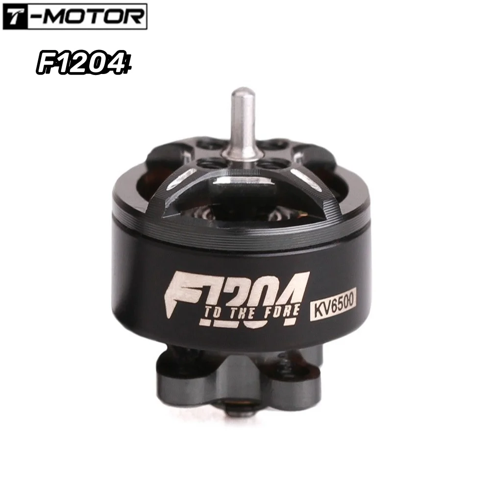 T-MOTOR F1204 1204 6500KV 5000KV 2-3S, сверхлегкая деталь для 2,5-дюймового 3-дюймового зубочистки Cinewhoop RC FPV гоночного дрона