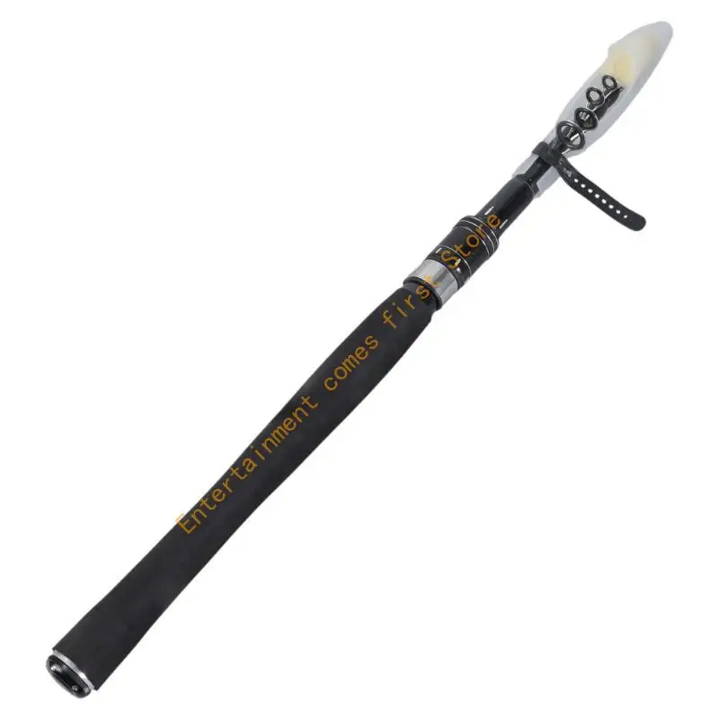 

Telescopic Carbon Fishing Poles Portable Short Rod Casting Travel Rod 55KD