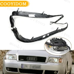 Car Front Headlight Seal Cover Trim For Audi A6 C5 2002 2003 2004 2005 Facelift 4B0941191A 4B0941192A Car-styling molding strip