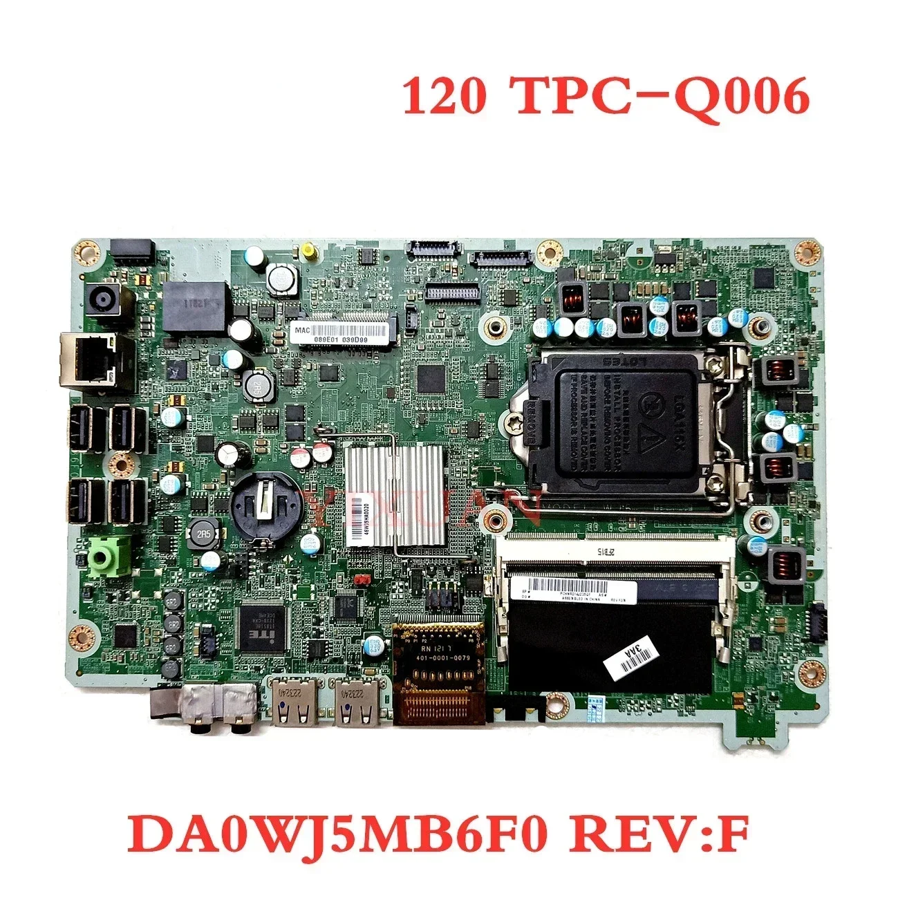 

forHP Omni 120 TPC-Q006 motherboard AIO 646908-003 665465-001 DA0WJ5MB6F0 motherboard 100% test ok