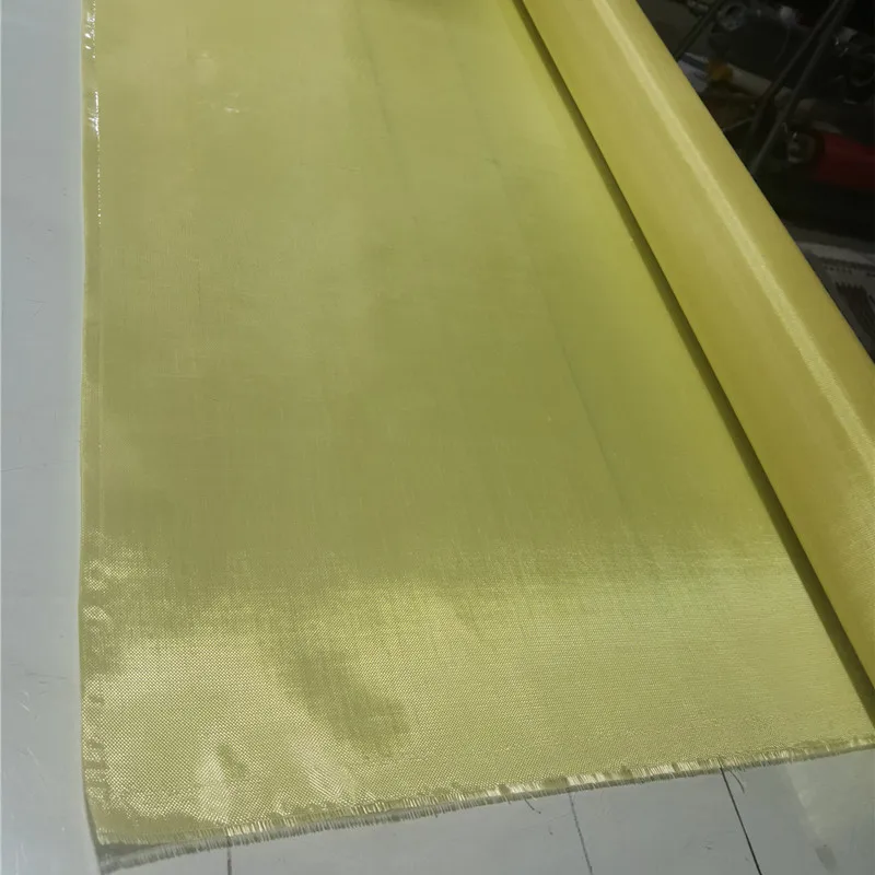 Ultra-thin Kevlar fiber Fabric Aramid Cloth 50gsm 200D 40\