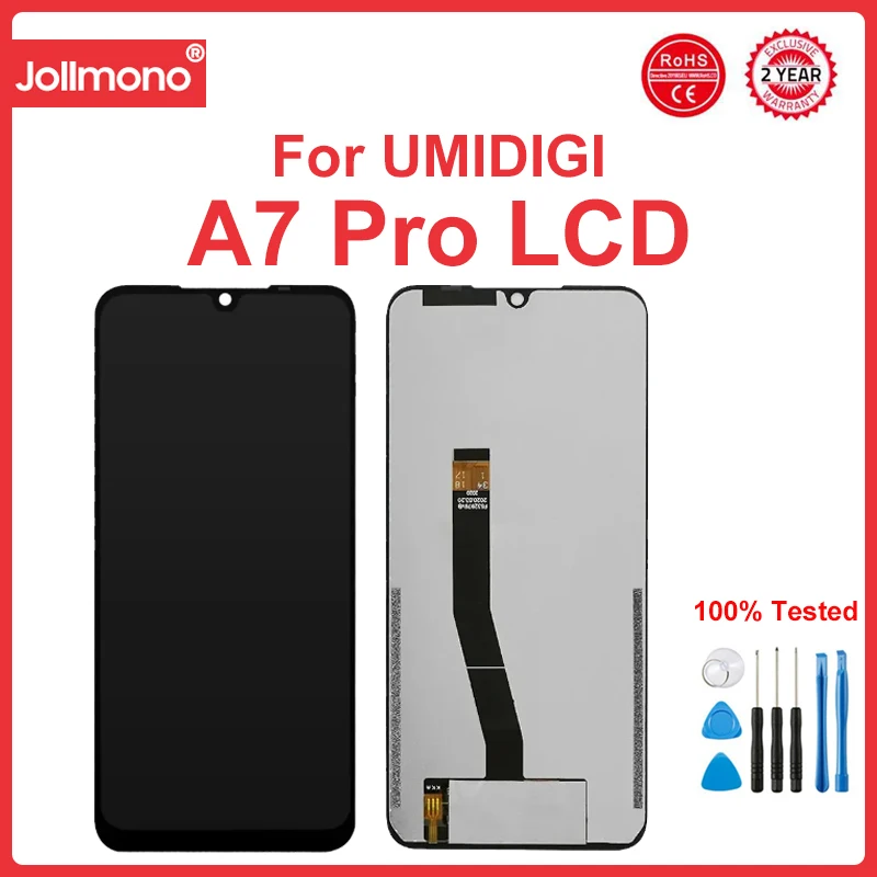 

For UMIDIGI A7 Pro LCD Display and Touch Screen Digitizer Assembly Replacement Part for UMIDIGI A7Pro LCD Sensor Repair