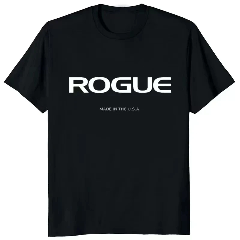 Funny Printed Rogue Made in The Usa Fitness Custom Men T-Shirt Fashion Casual Streetwear Breathe Women Tops Hipster Harajuku Tee