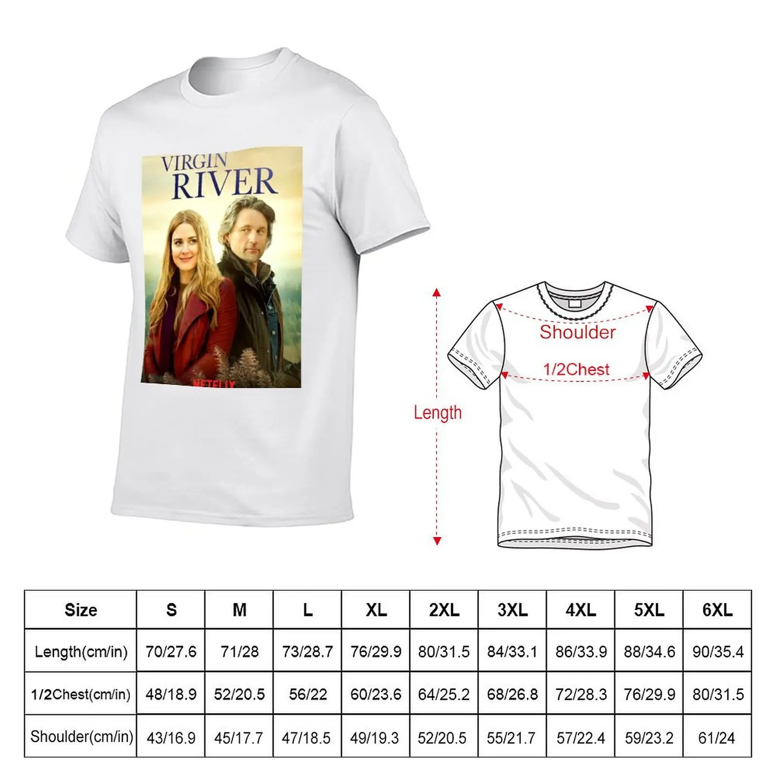 virgin river T-Shirt Festive Simple T-Shirt