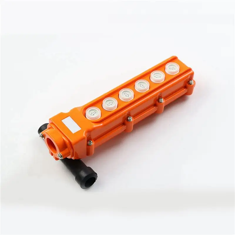Top Sale 2X Mouth Crane Crane Up And Down Button COB-63 Rainproof Driving Button Switch Rainproof Button Switch