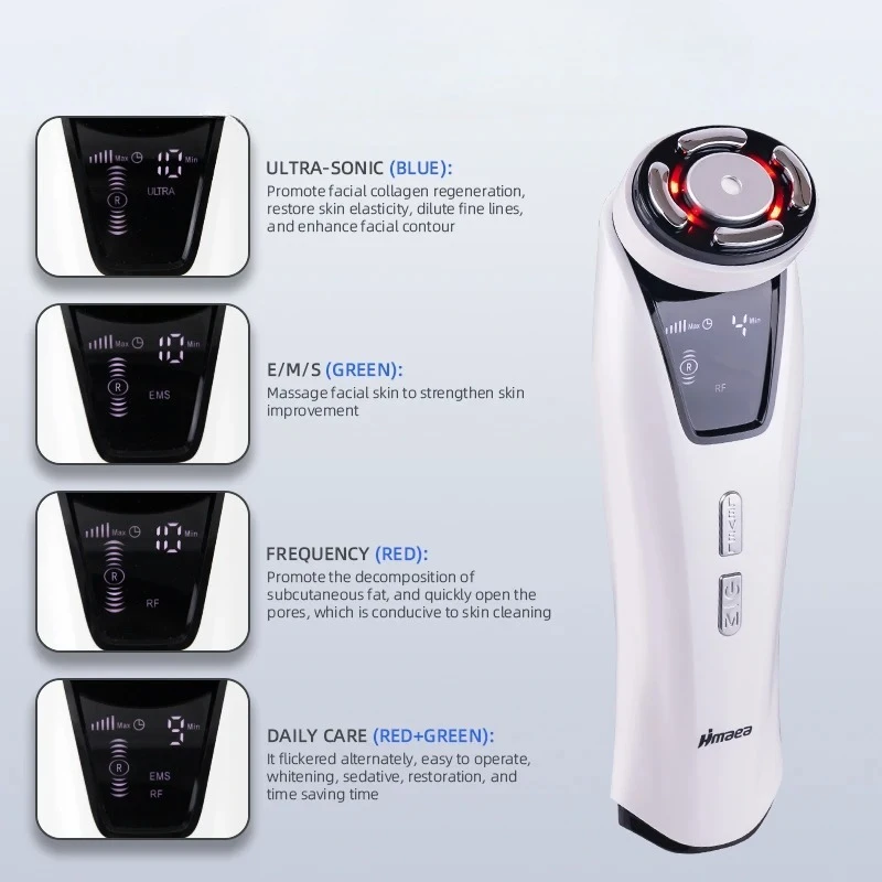 

Мини-частотный ультразвуковой аппарат 2026, микротоковый инструмент для красоты лица, укрепляющий уход за кожей, микротоковый косметический инструмент