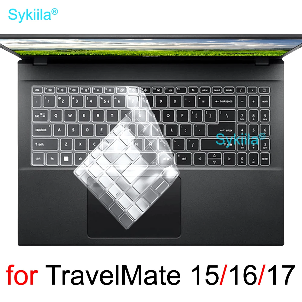 

Чехол для клавиатуры Acer TravelMate 15 16 17 P4 P2 TMP416 TMP215 P215 TMP50 P50 Vero TMV15, силиконовый защитный чехол, аксессуар