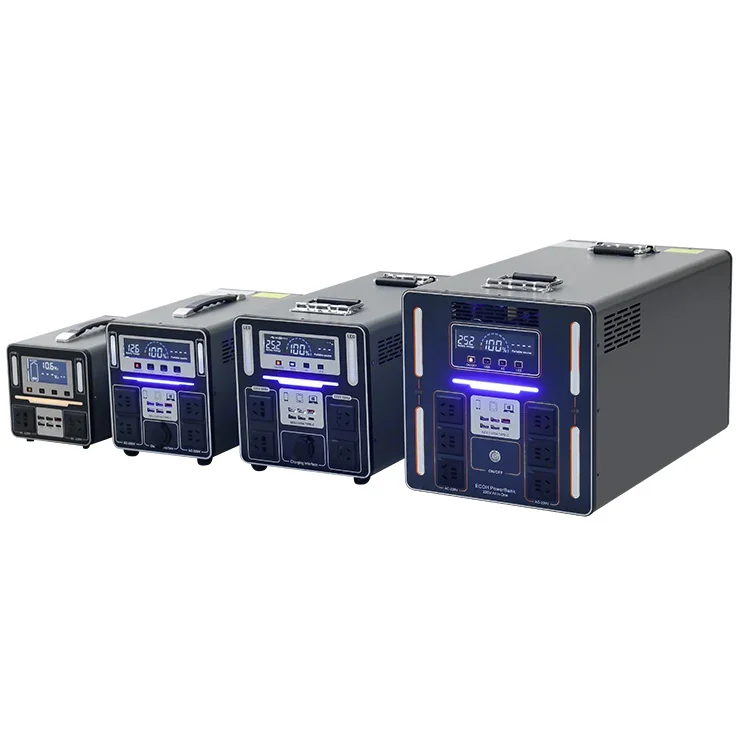 1000w 2000w 3000w Cheap Price Lithium Energy Storage Outdoor Power Bank Station Back Up Portable Solar Generator