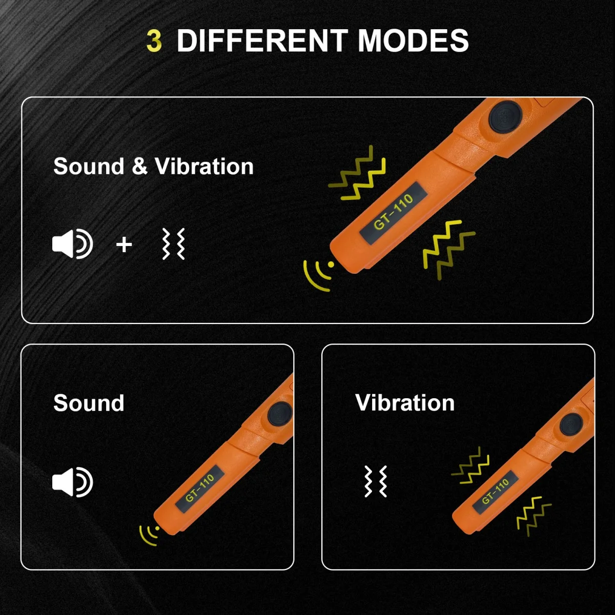 Treasure Hunter GT110 Handheld Metal Detector Pinpointer Probe Anti-scratch Pinpointing Waterproof 360 Degree Scan view 4