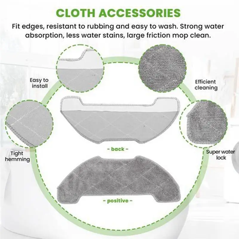 A70Z Fafa】11PCS Main Brush Side Brush Hepa Filter Mop Pads For Airrobo P30 Robot Vacuum Cleaner Accessories