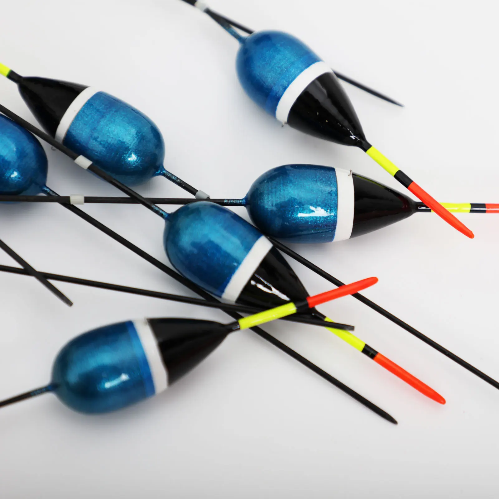 10pcs Fishing Bobbers Set Cork Floats Kit Antenna Balsa Wood Buoyancy 3g 18cm Buoy Fishing Tackle Accessories