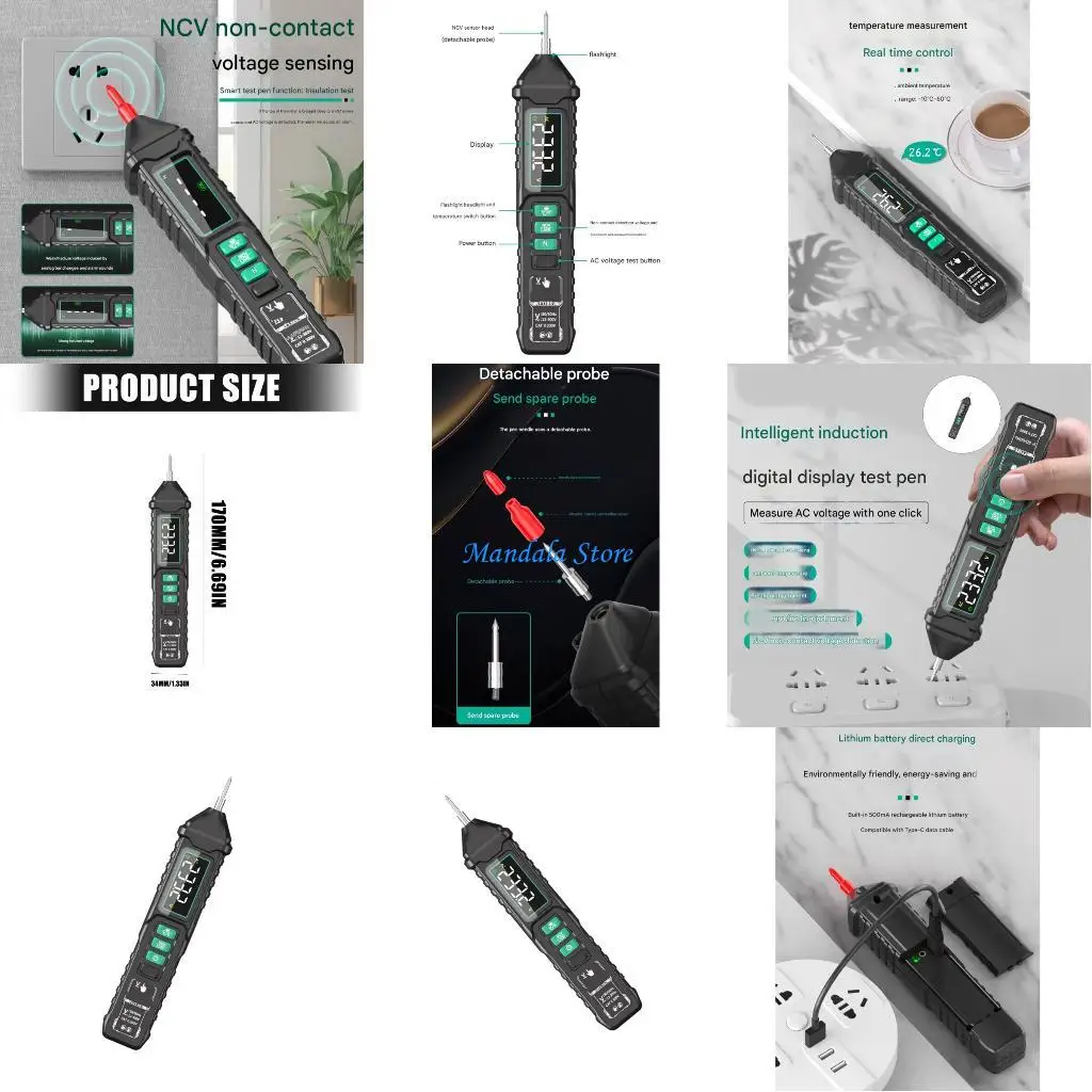 

U2JC Breakpoint Finders High Sensitivity 12V to 1000V Ranges Detectors