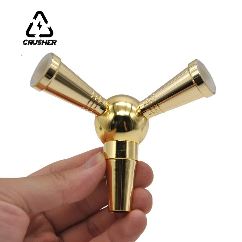 CRUSHER One-to-Two Shisha Hose Connection Joint Hookah Pipe Adapter Bifurcate Sheesha Cachimbas Narguile Chicha Accessories